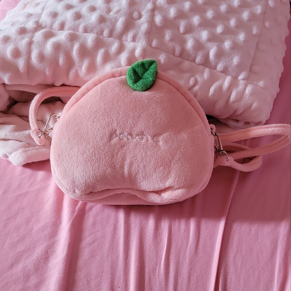 Peach C Cosmetic Bag